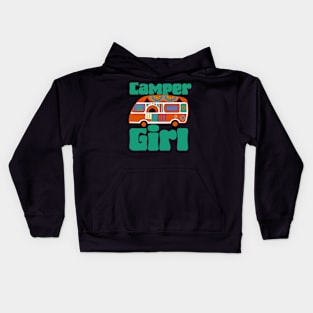 Camper girl Kids Hoodie